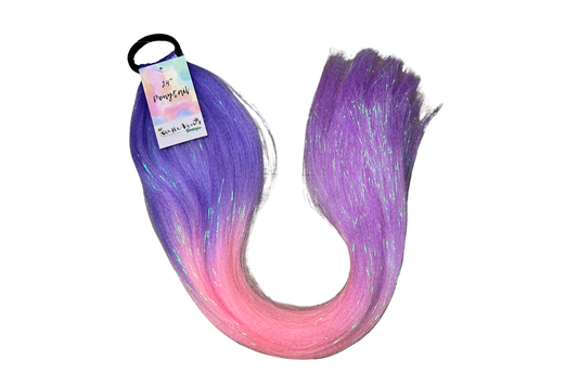 Unicorn Candy 24" Ponytail
