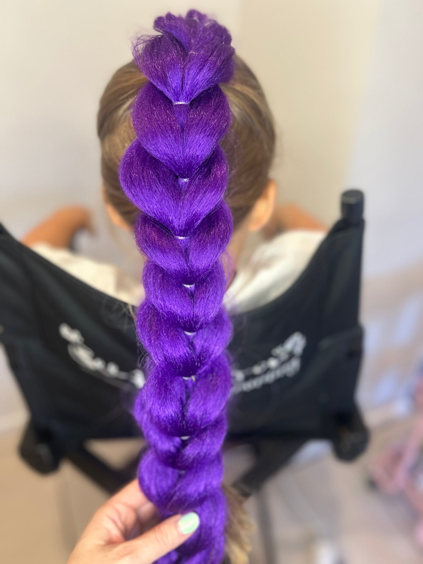 Rumi Dark Purple Hair Braid