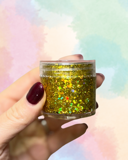 Christmas Gold Galore Glitter Gel