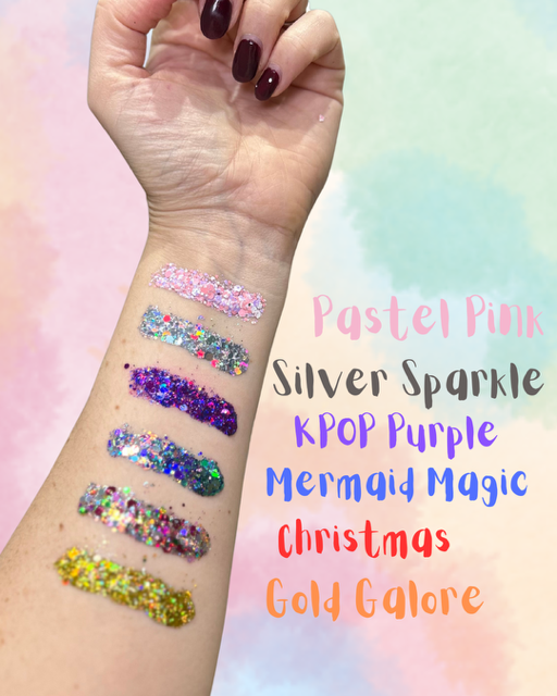 Christmas Gold Galore Glitter Gel