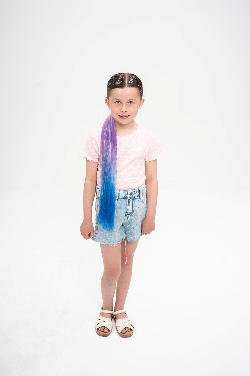 Blueberry Kiss 24" Straight Ponytail