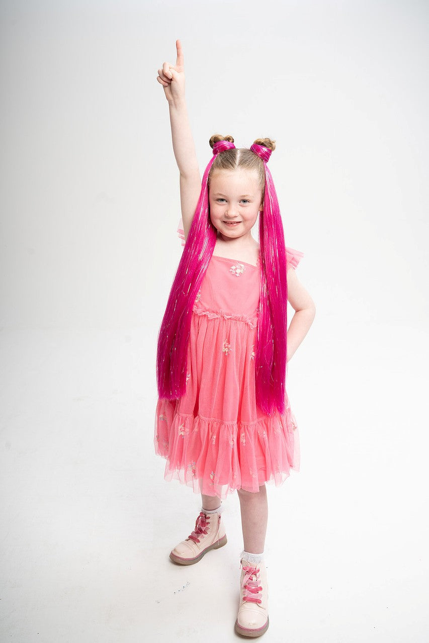 Berry Bliss 24" Straight Ponytail