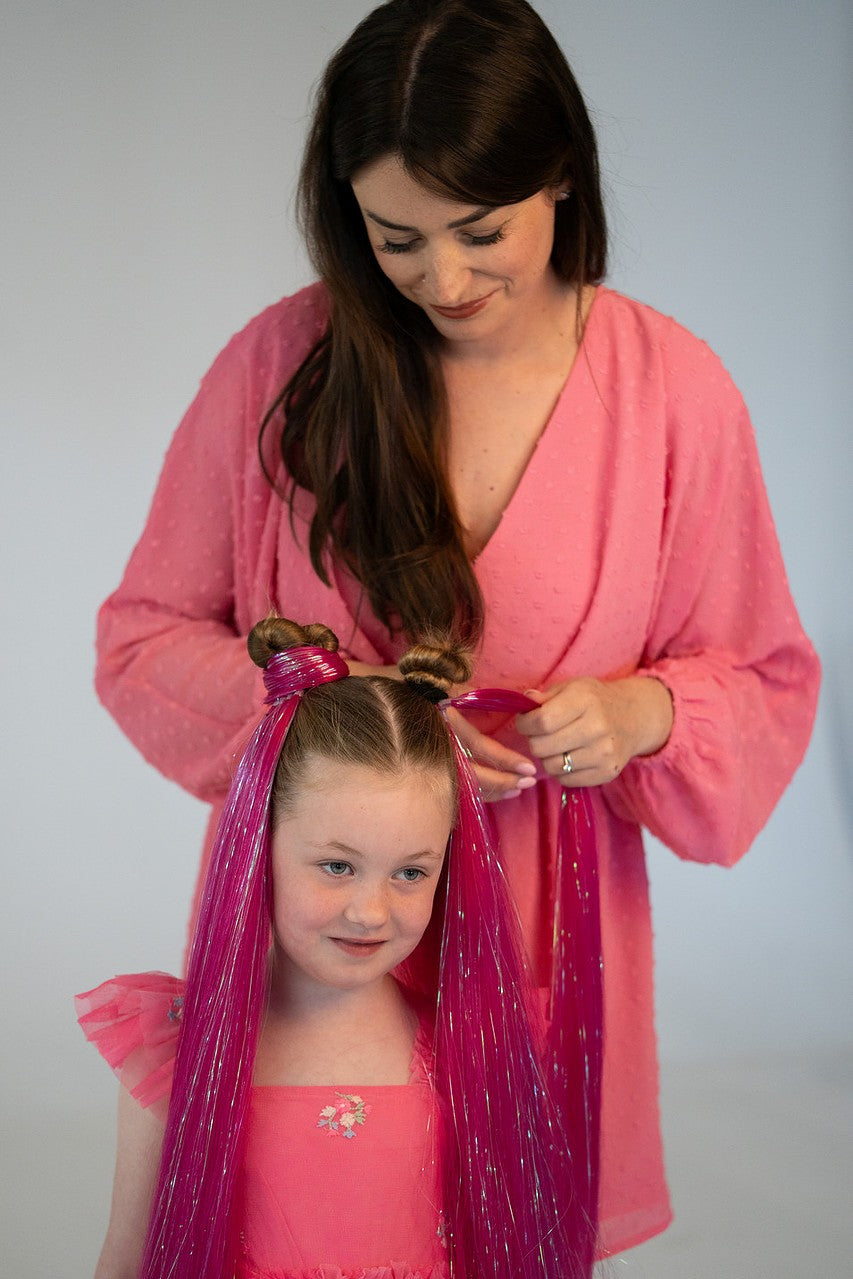 Berry Bliss 24" Straight Ponytail