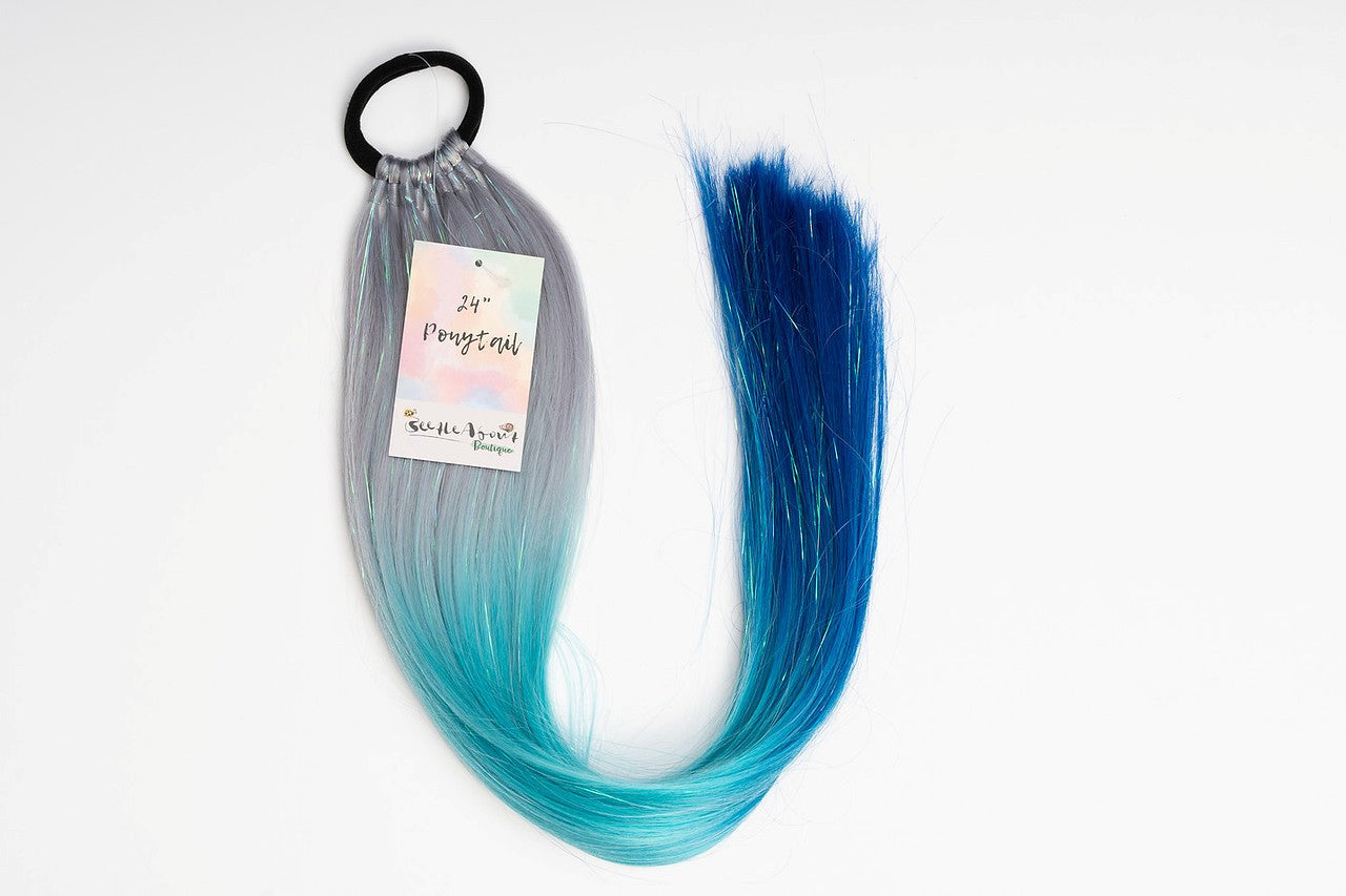 Ice Queen 24" Straight Ponytail