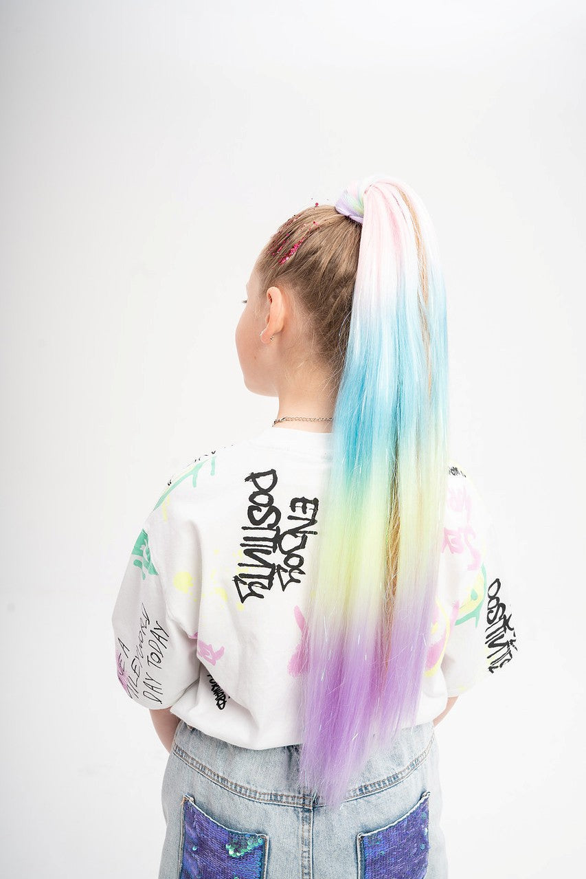 Pastel Princess 24" Straight Ponytail